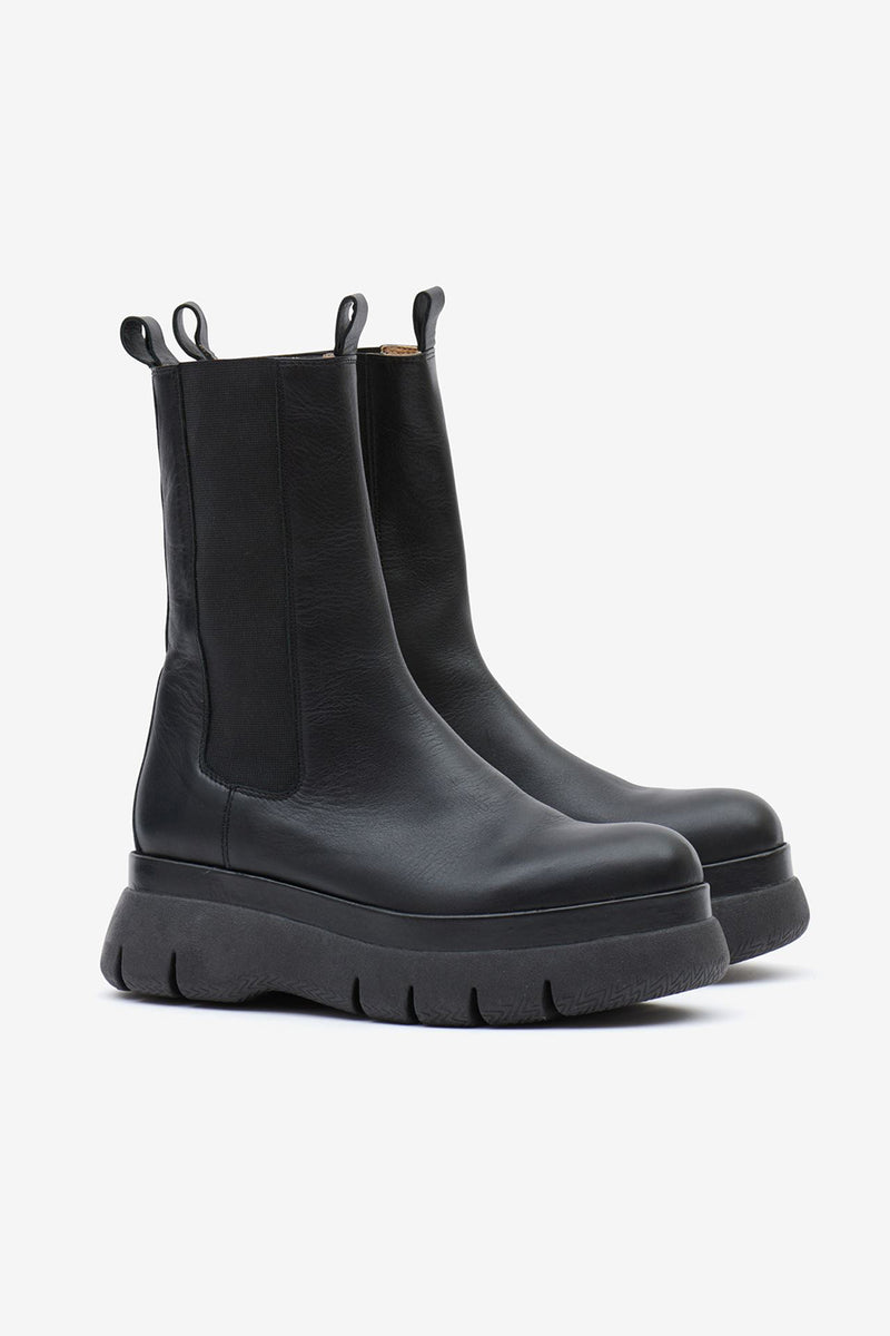 MECILE LEATHER BOOTS
