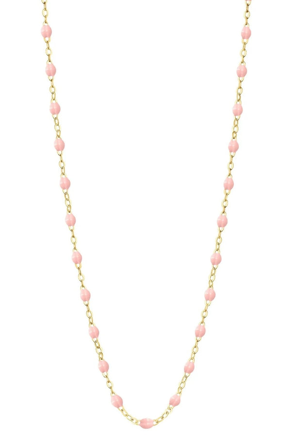 CLASSIC 16" GIGI NECKLACE IN BABY PINK