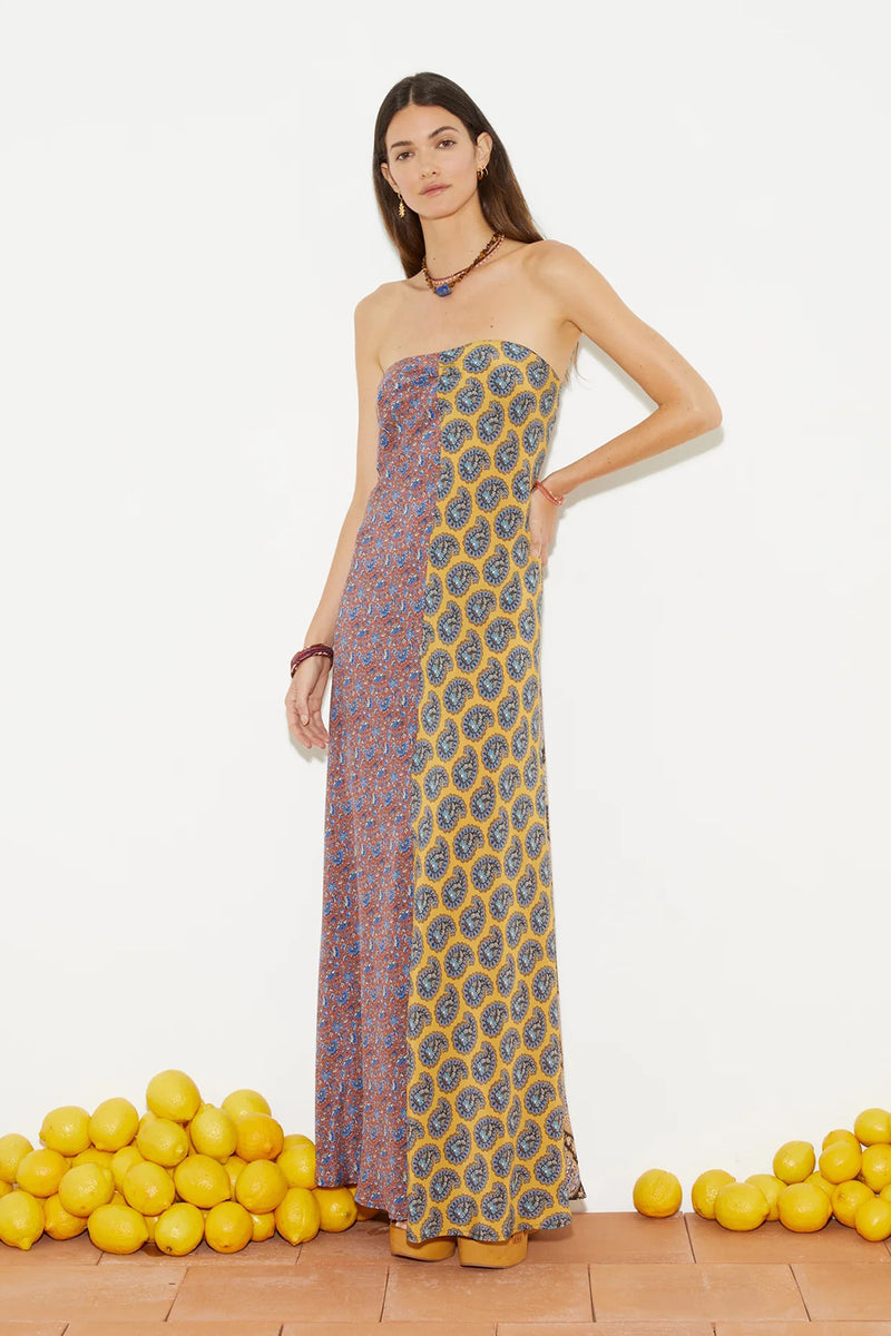 PIETRO SILK MAXI DRESS