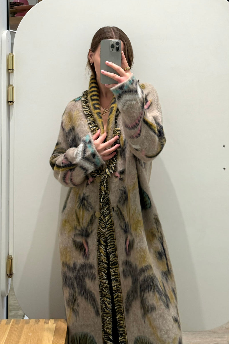 THE SACRED FOREST JACQUARD COAT