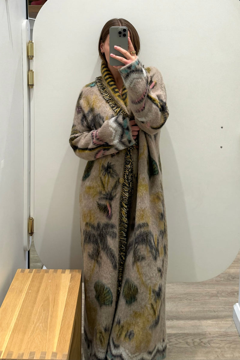 THE SACRED FOREST JACQUARD COAT