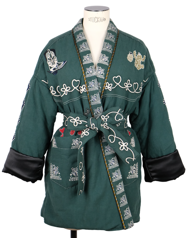 JANE EMBROIDERED KIMONO