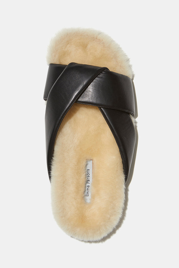 FUR WRAPPED FOLDED SLIDE