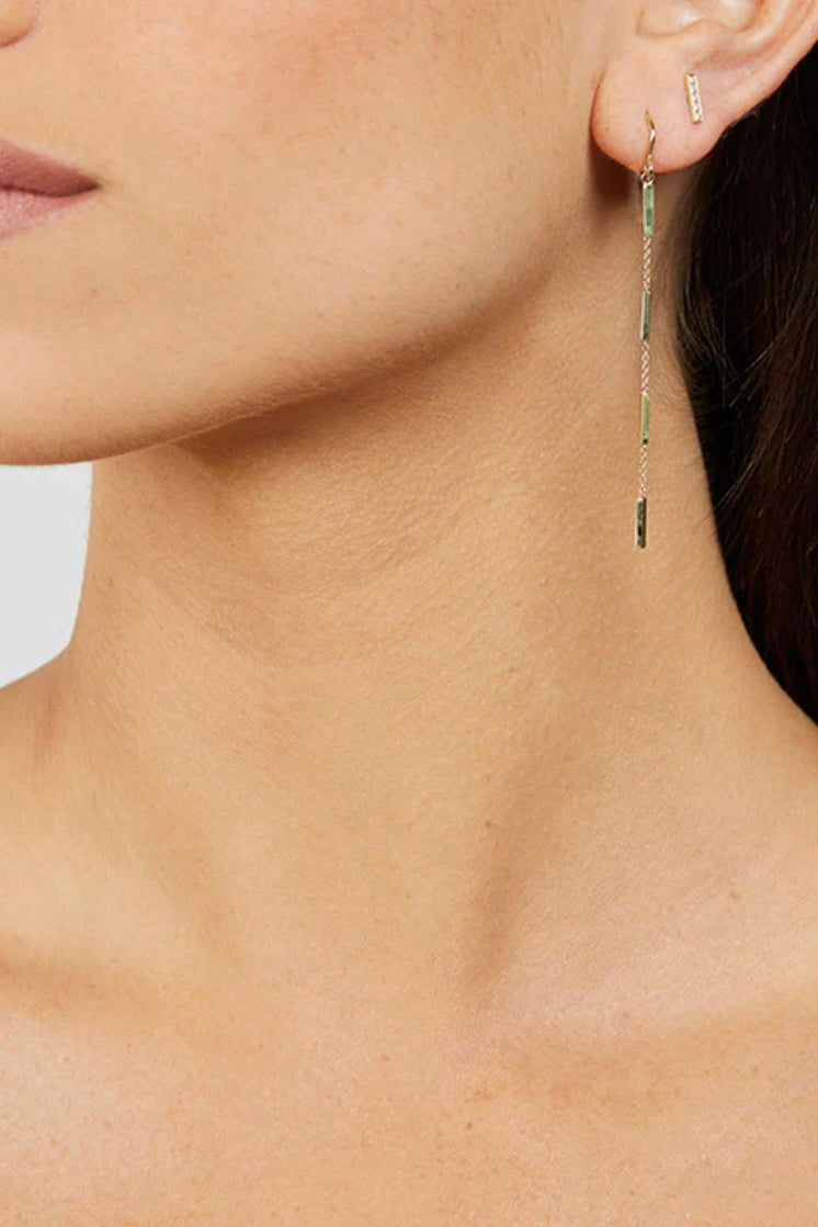 4 BAR BY-THE-INCH EARRINGS