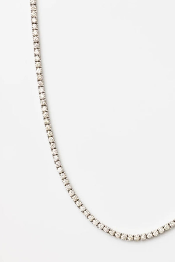 Mini 4-Claw Tennis Necklace