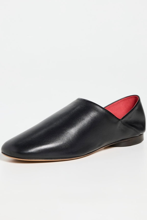 BABOUCHE LEATHER FLAT