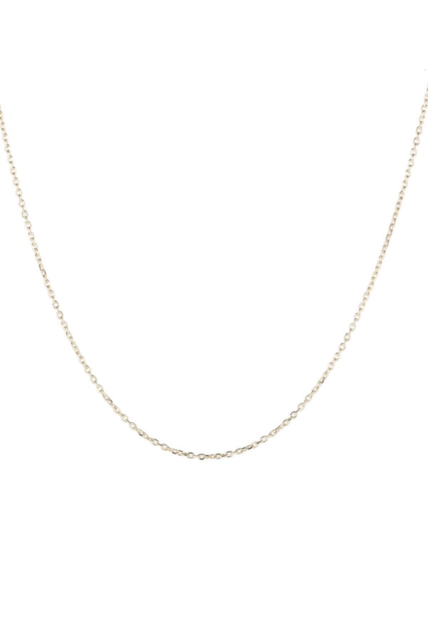 1.5MM DIAMOND CUT CABLE CHAIN 20"