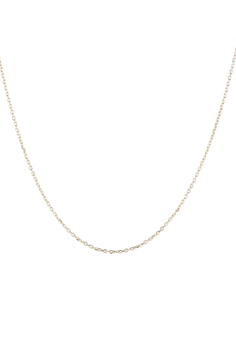 1.5MM DIAMOND CUT CABLE CHAIN 20"