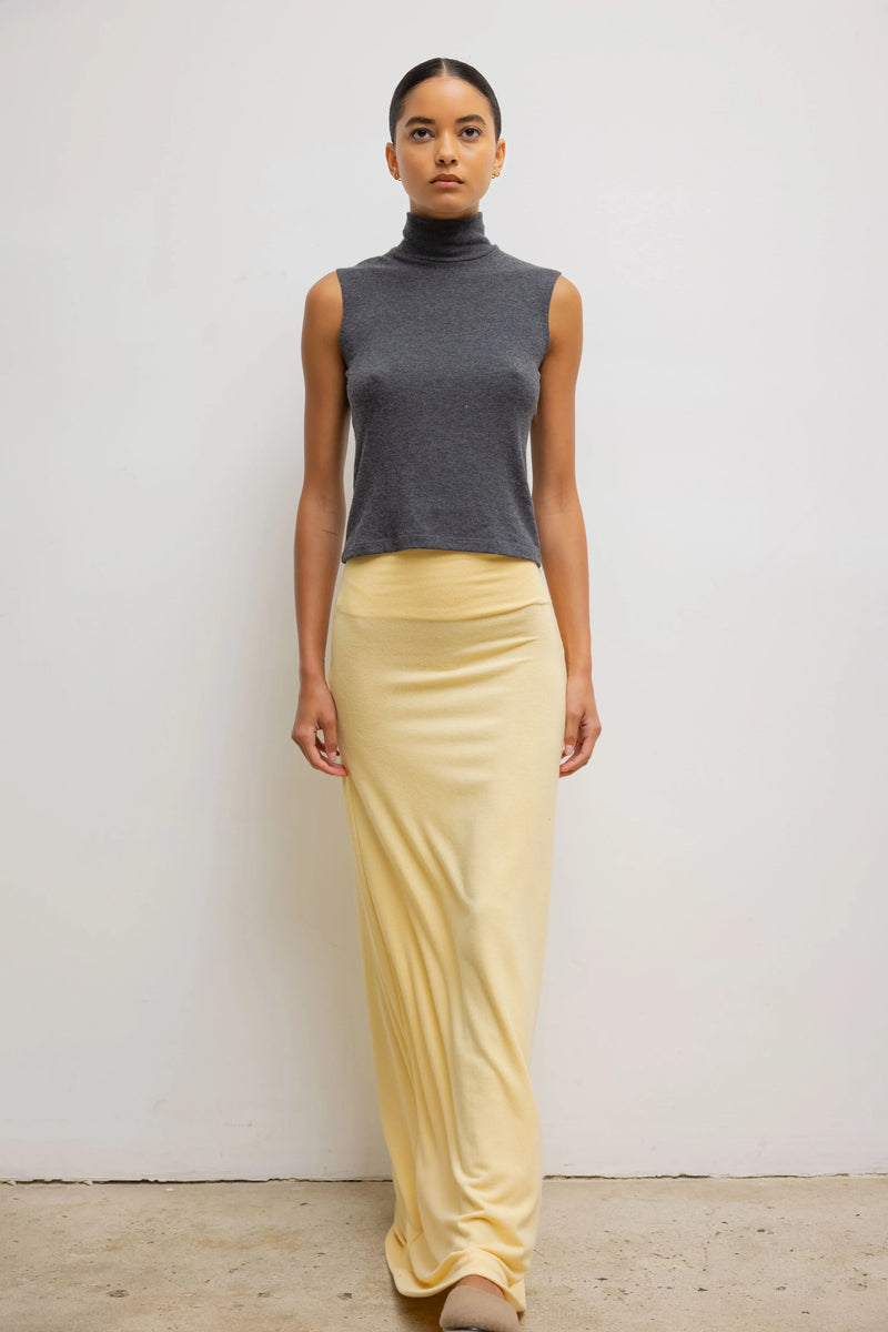 LAUREN SLEEVELESS TURTLENECK