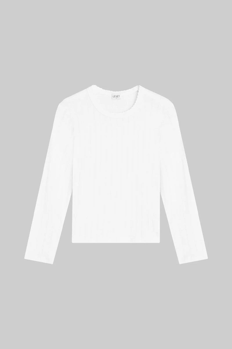 POINTELLE SLIM FIT LONG SLEEVE