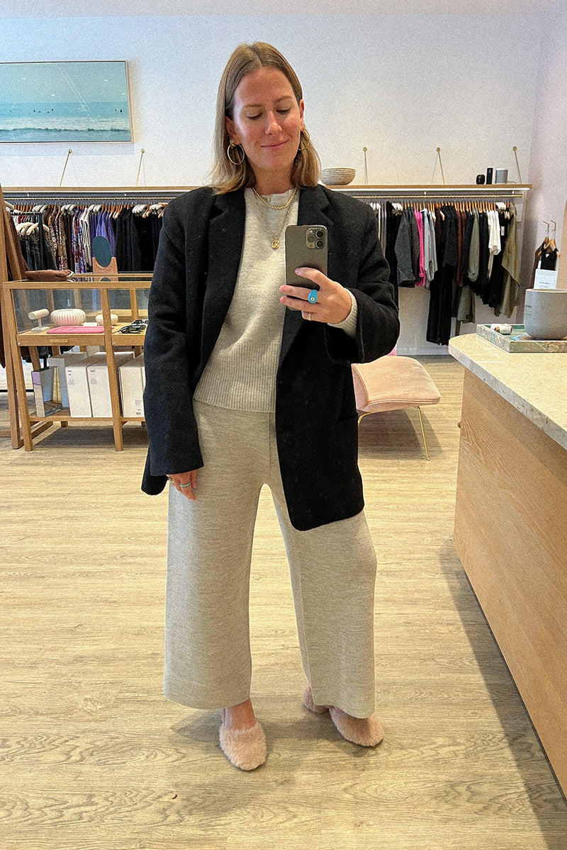 BRUSHED BLAZER