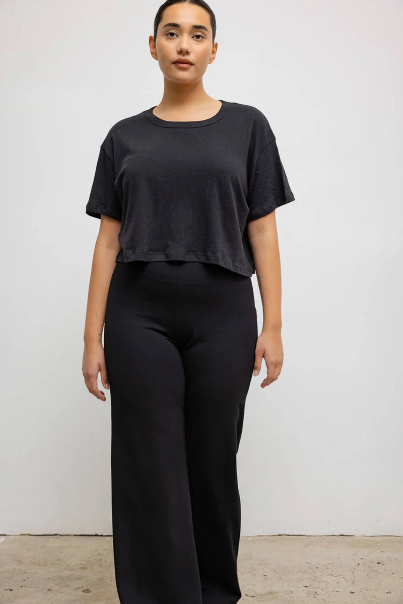 LAURA CROP BOXY TEE