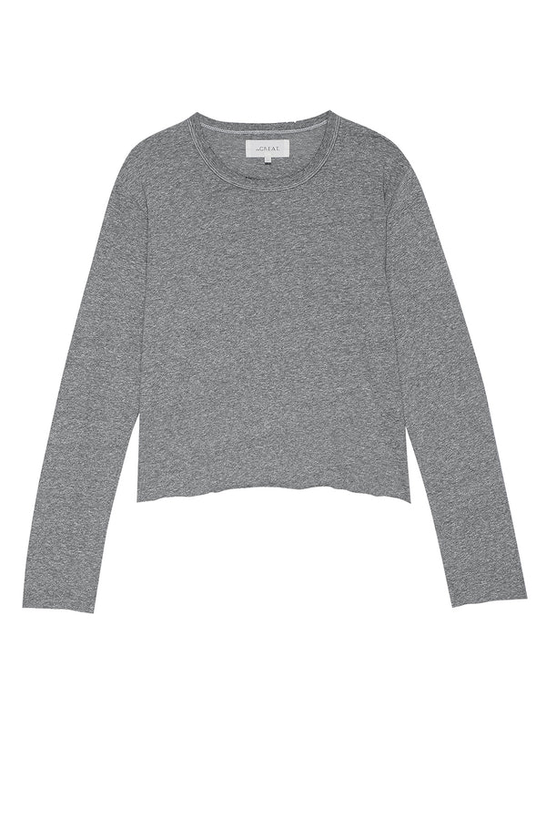 THE LONG SLEEVE CROP TEE