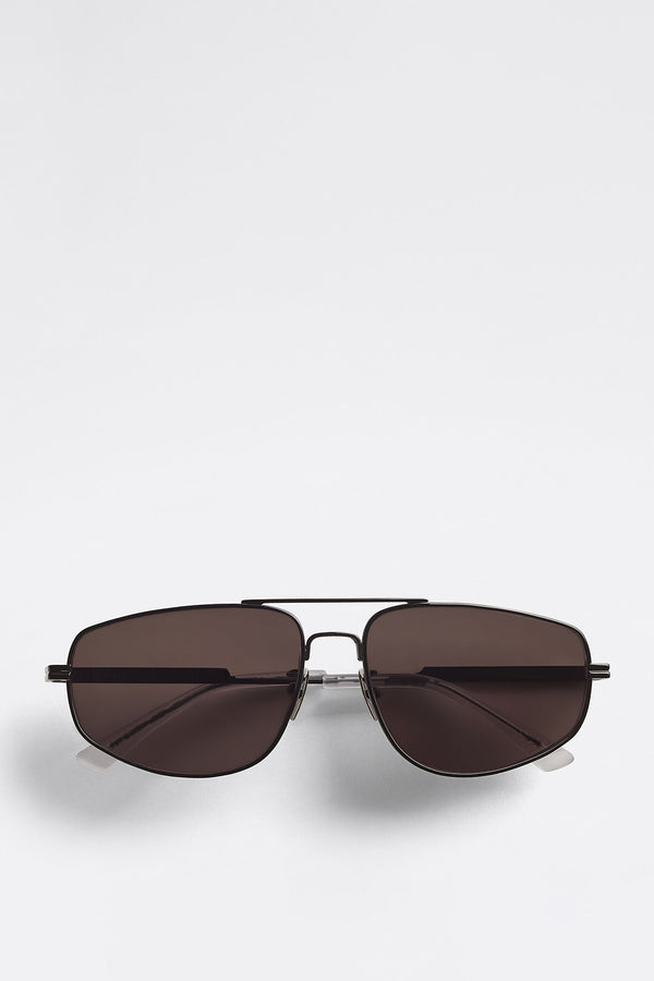 CLASSIC METAL AVIATOR IN RUTHENIUM AND GREY