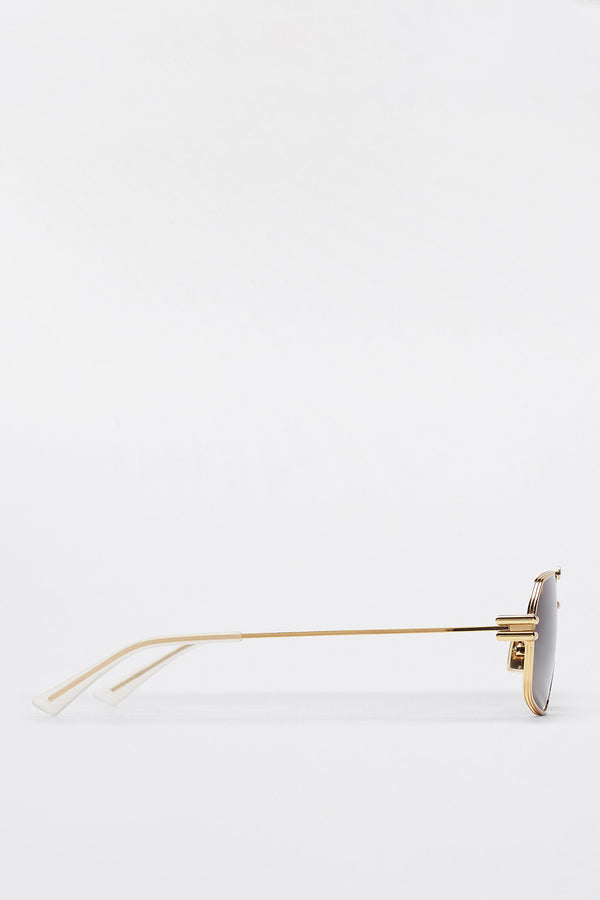 BOND GOLD METAL AVIATOR WITH GREEN LENSES