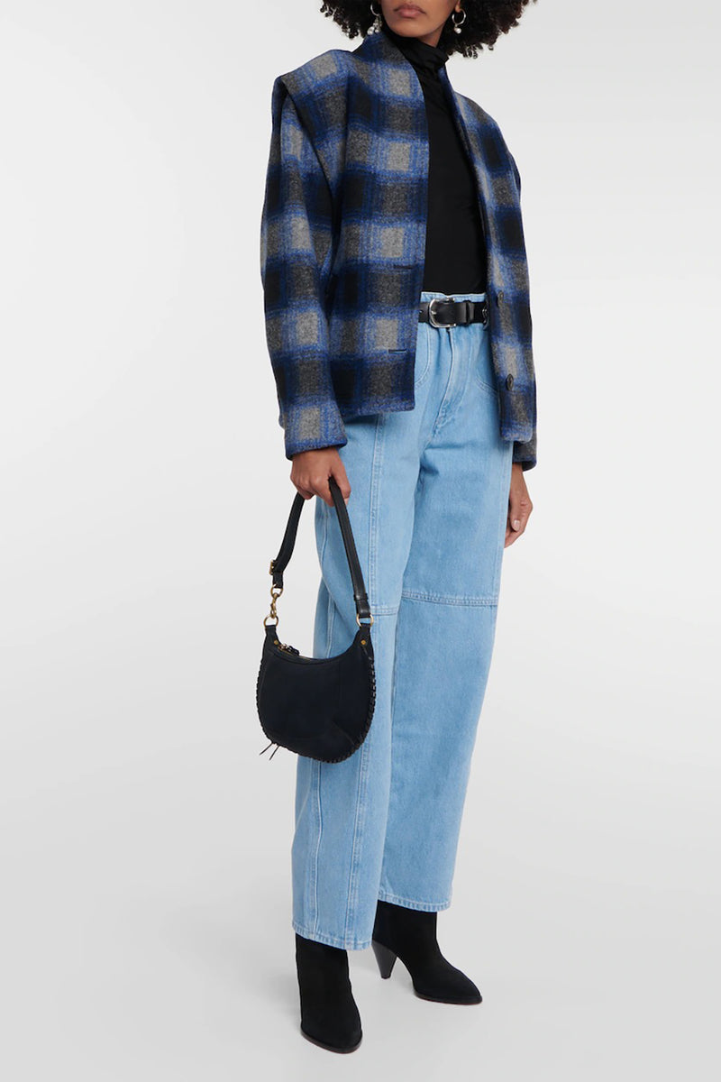 VALERIA DENIM PANTS IN LIGHT BLUE