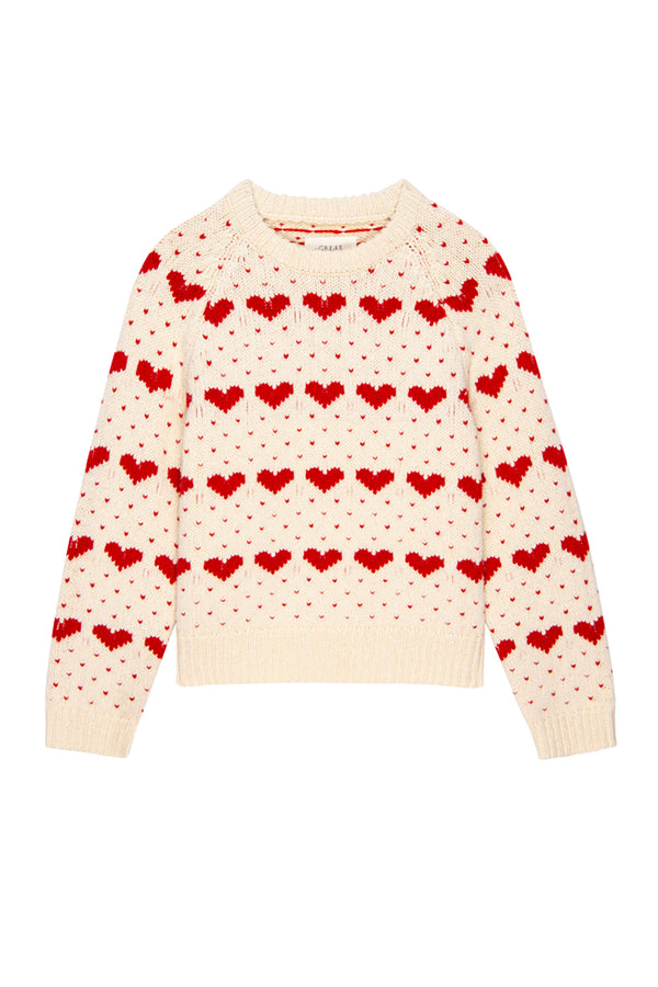 THE HEART CREWNECK SWEATER