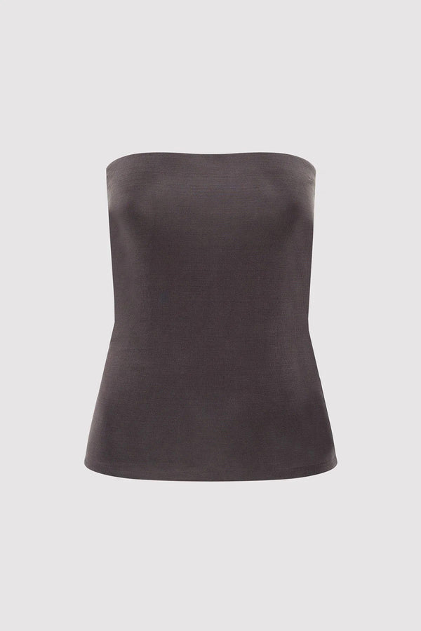 STRAPLESS JERSEY TOP