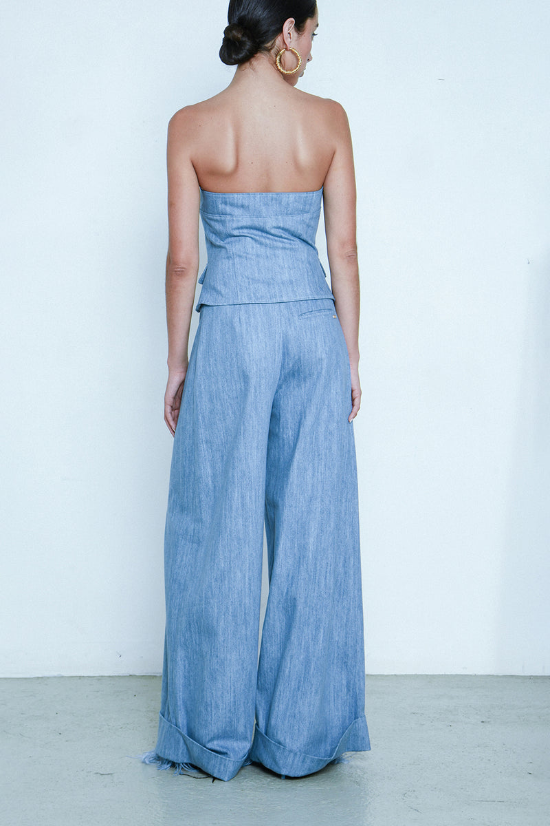 DENIM BIJOU PANT