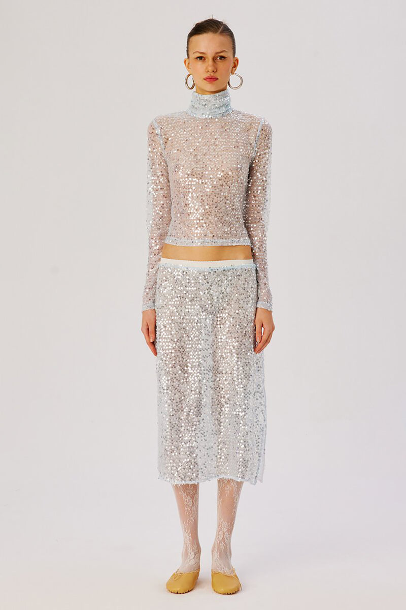 CODY SEQUINTURTLENECK
