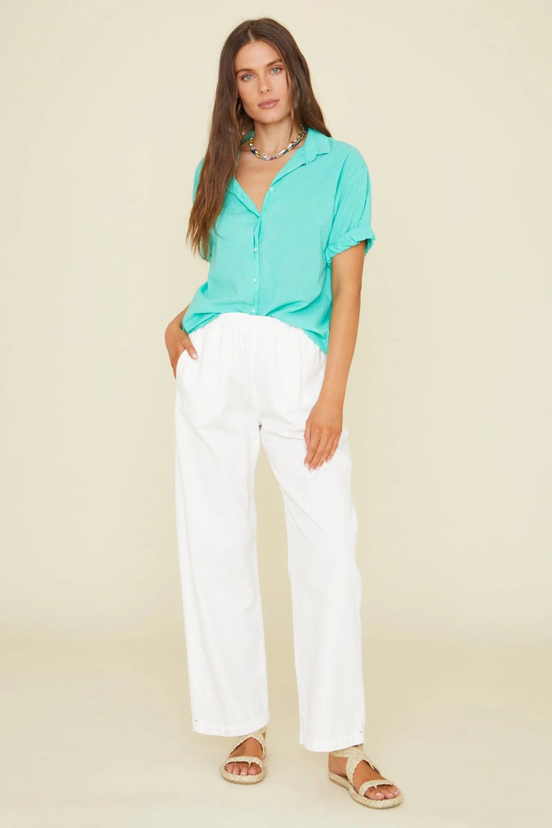 SHILOH TWILL PANT IN WHITE