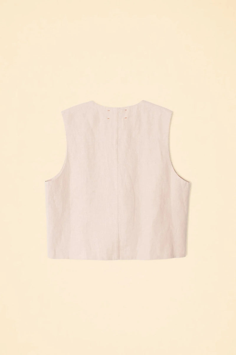 VIDA LINEN VEST