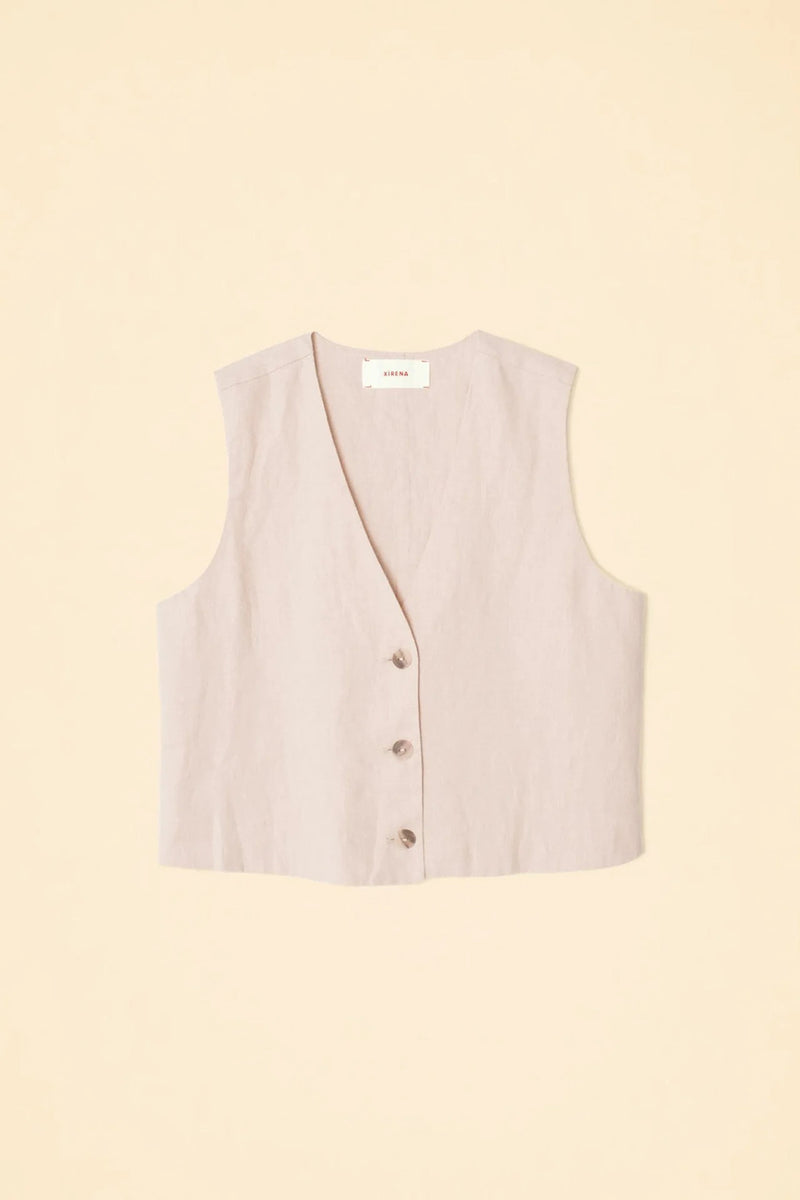 VIDA LINEN VEST