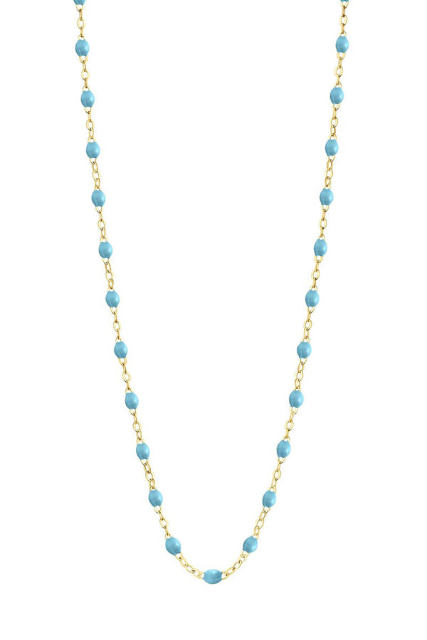 CLASSIC 16" GIGI NECKLACE IN TURQUOISE