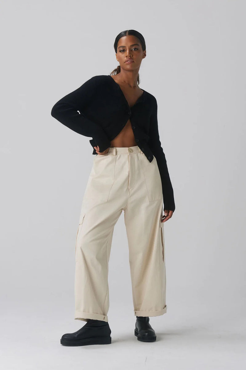 THE CARGO PANT IN NATURAL