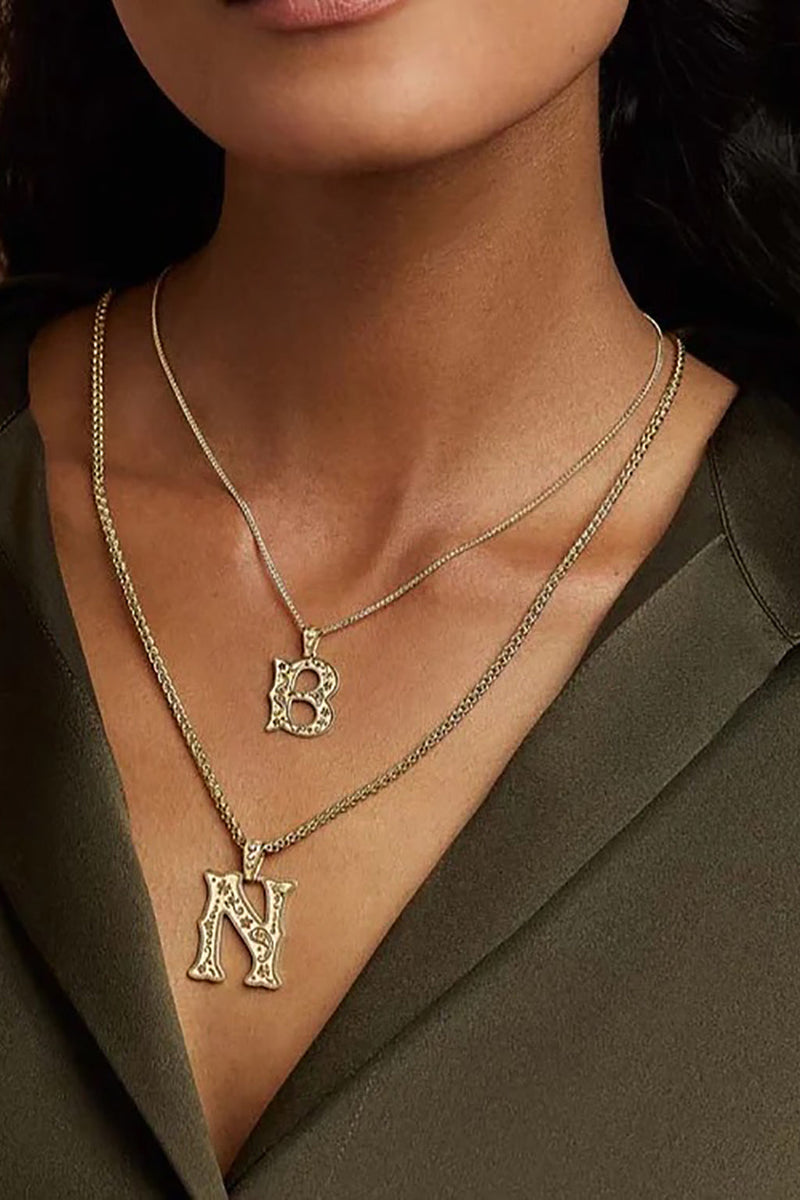 SOUTHWESTERN LETTER CHARM - SMALL