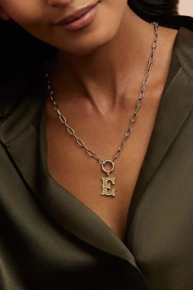 SOUTHWESTERN LETTER CHARM - SMALL