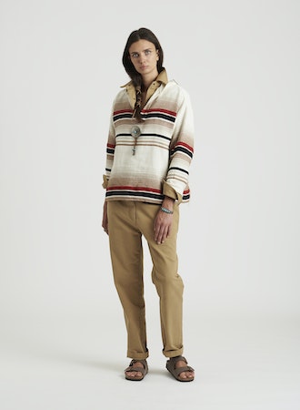 JOLE COTTON CHINO PANTS IN CAMEL