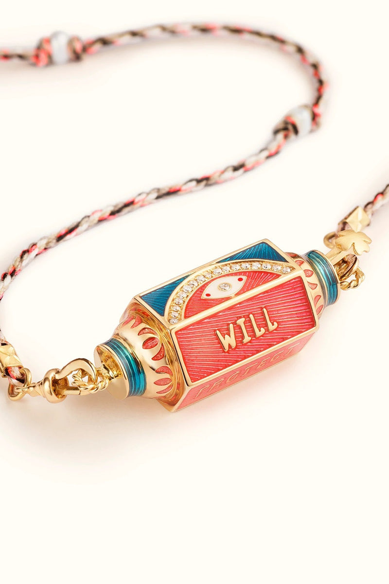 EYE WILL MULTI LOCKET NECKLACE