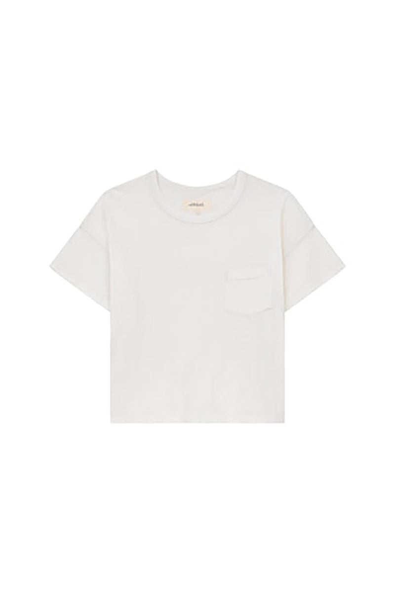 THE POCKET TEE IN TRUE WHITE