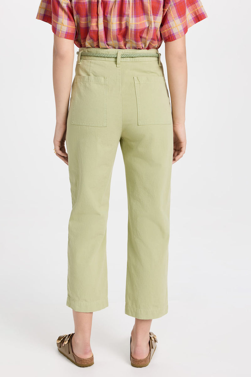 THE VOYAGER PANT IN WASHED SWEETGRASS