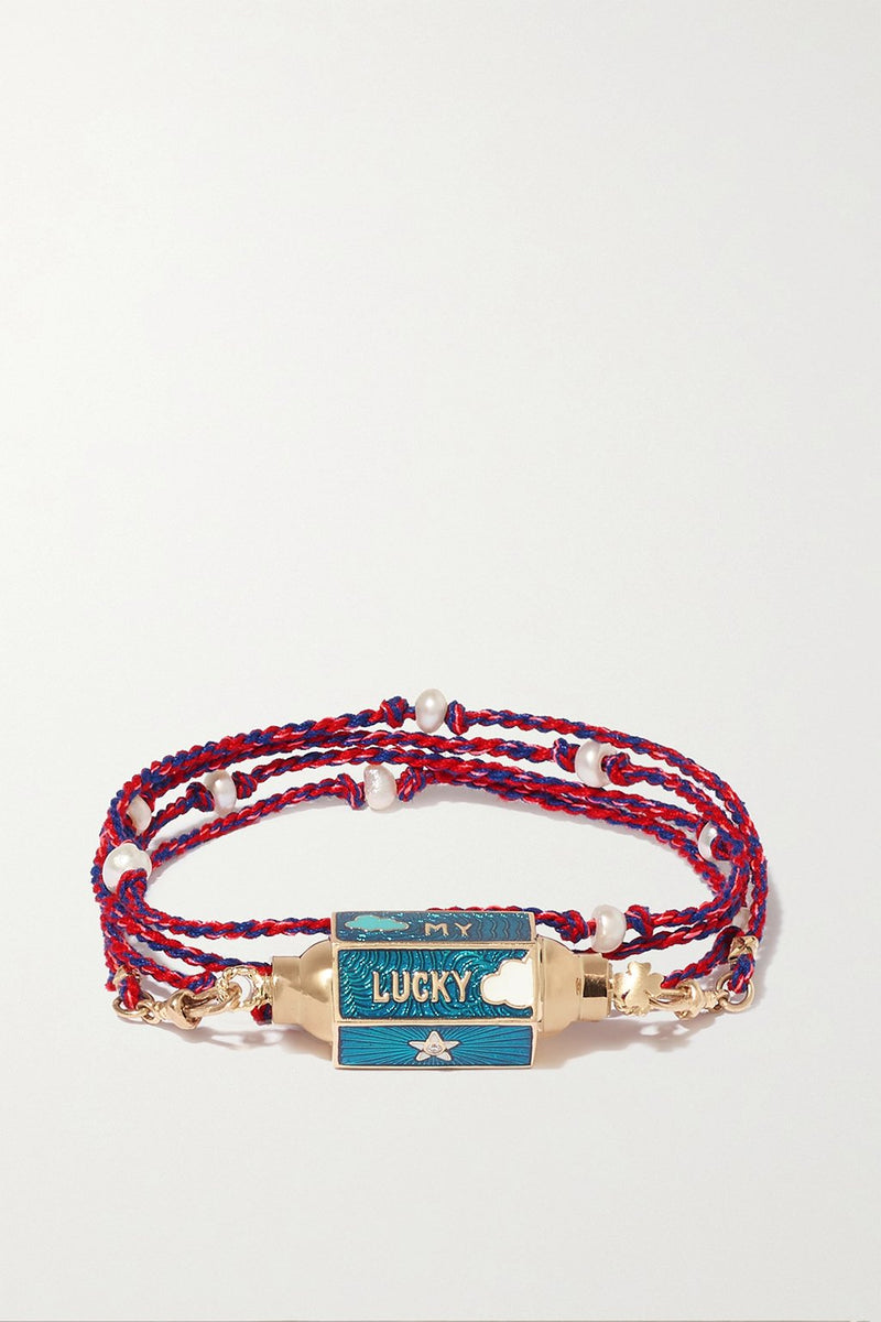 LUCKY STAR CLOUDS LOCKET NECKLACE